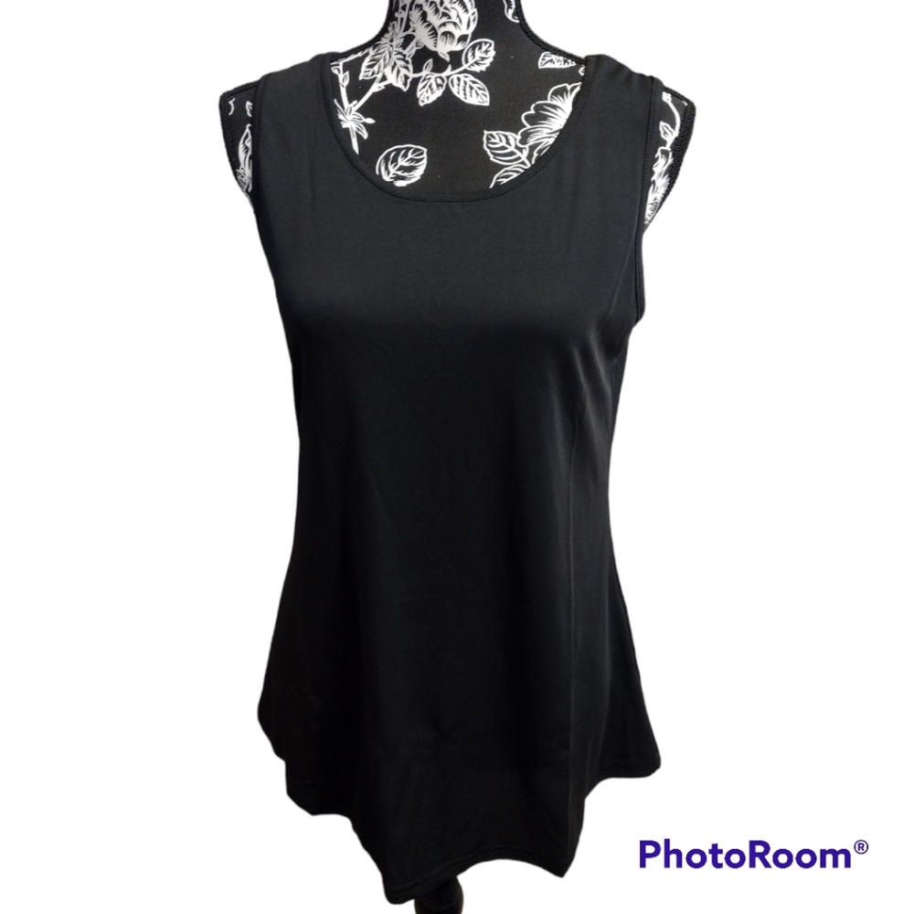 BelleLily lace back tank top